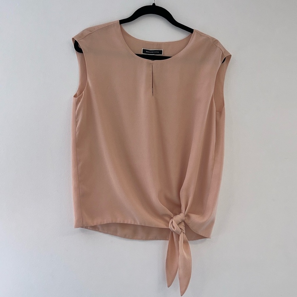 NEW Melanie Lyne Rose Pink Blouse